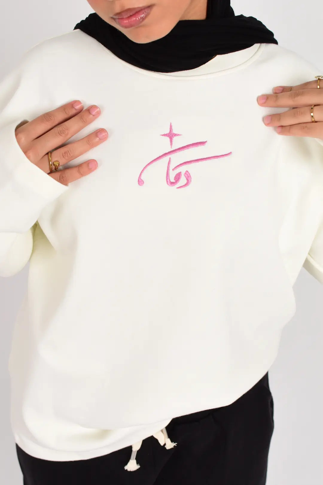 Dokan White Long Sleeve Oversized
