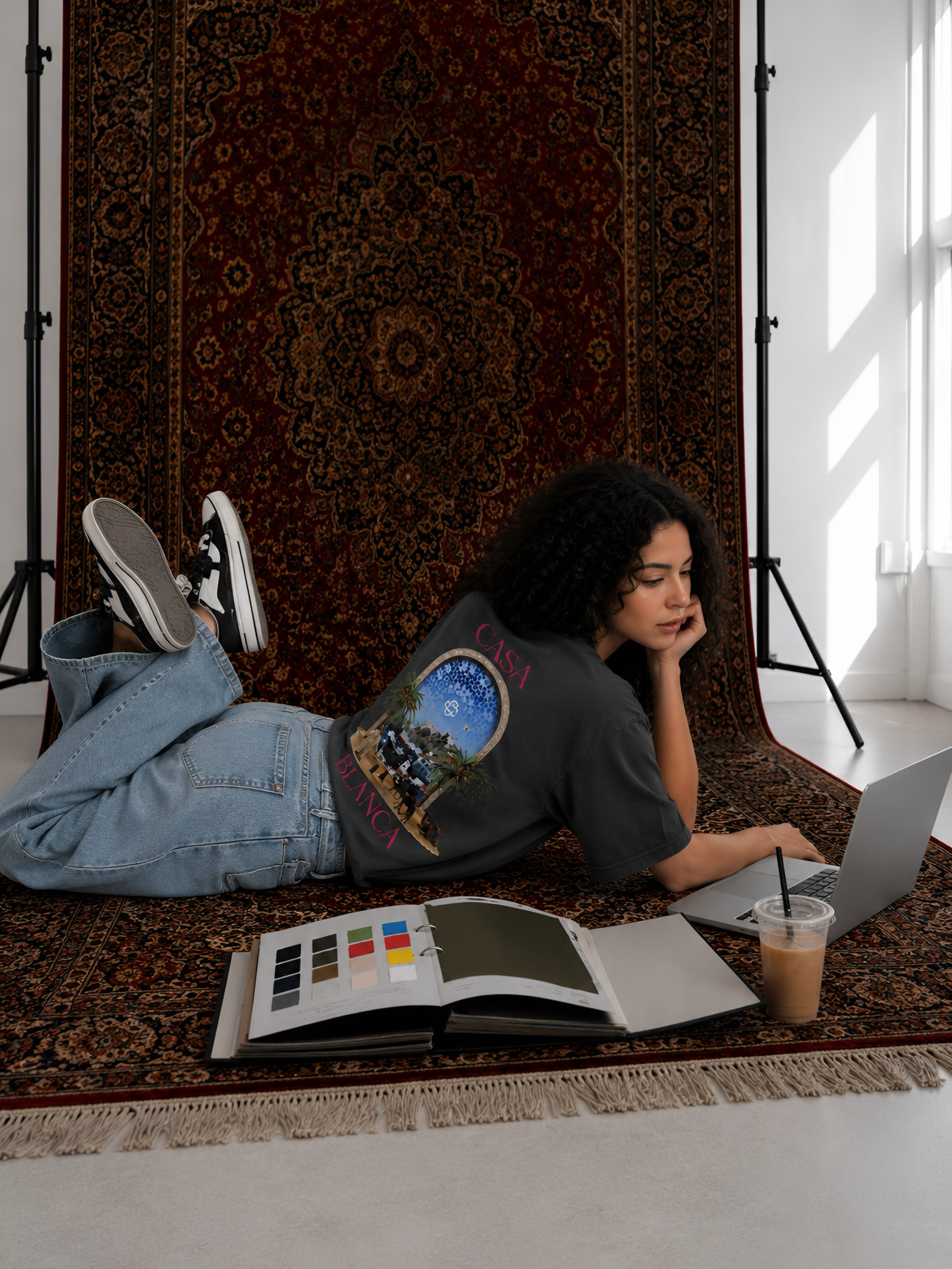 CASA BLANCK GREY TEE
