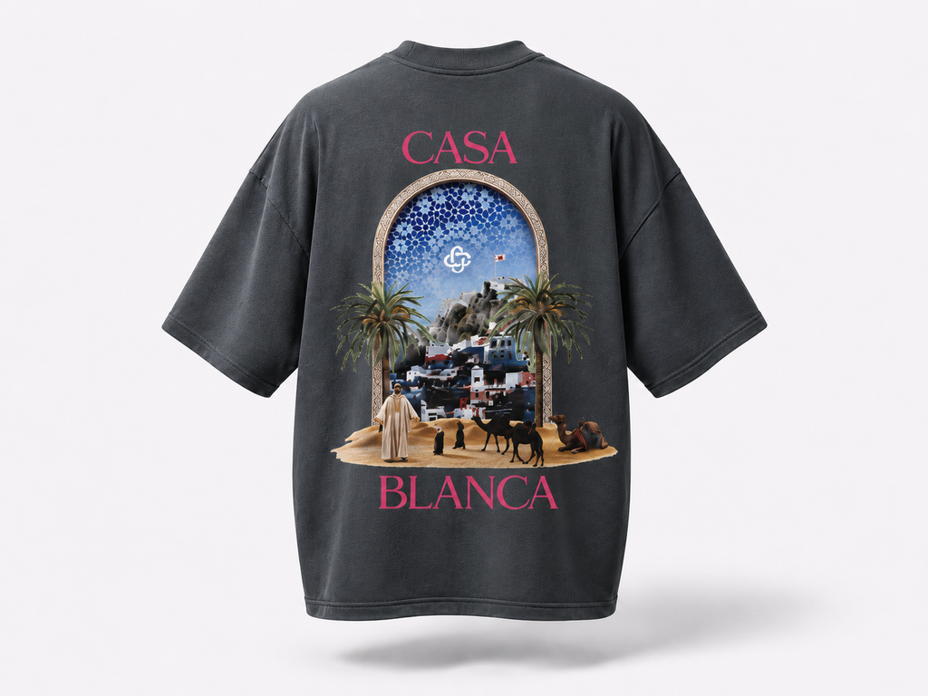 CASA BLANCK GREY TEE