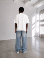 WHITE BASIC TEE