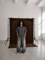 OM KHALTOUHM GRAY TEE