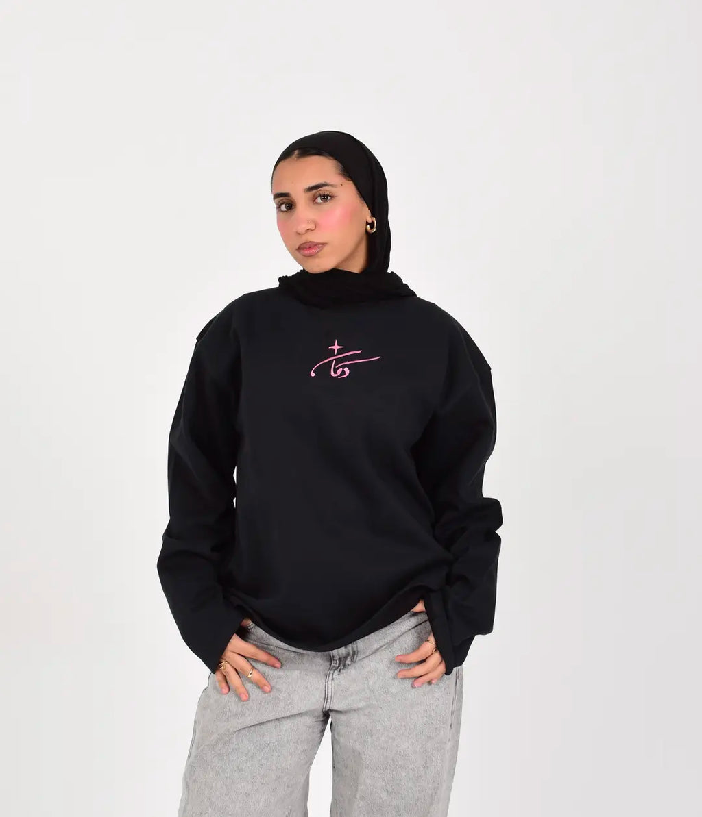 Dokan Black Long Sleeve Oversized
