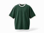 Green X White TEE