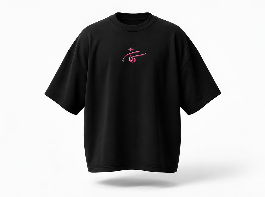 OM KHALTHM BLACK TEE