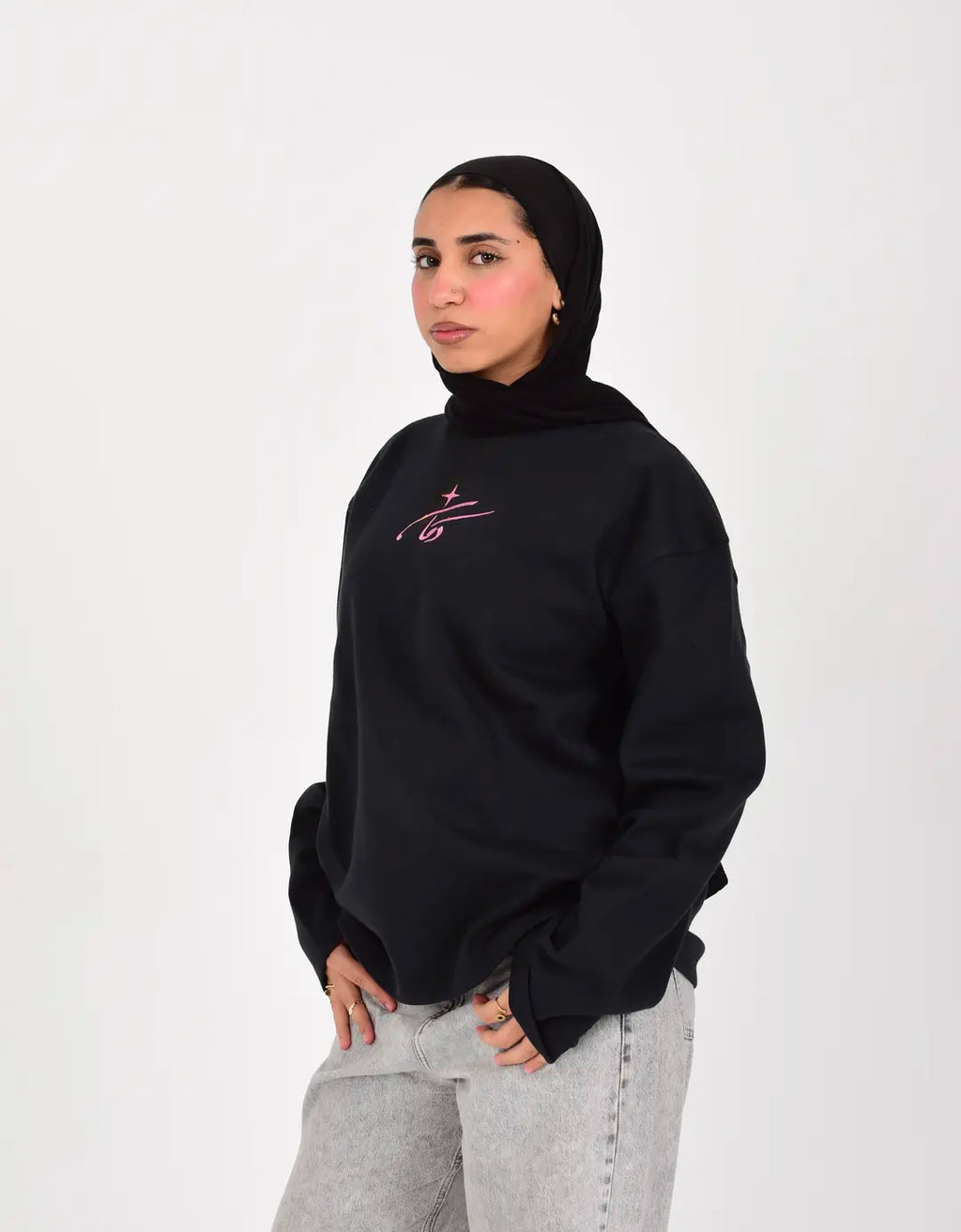 Dokan Black Long Sleeve Oversized