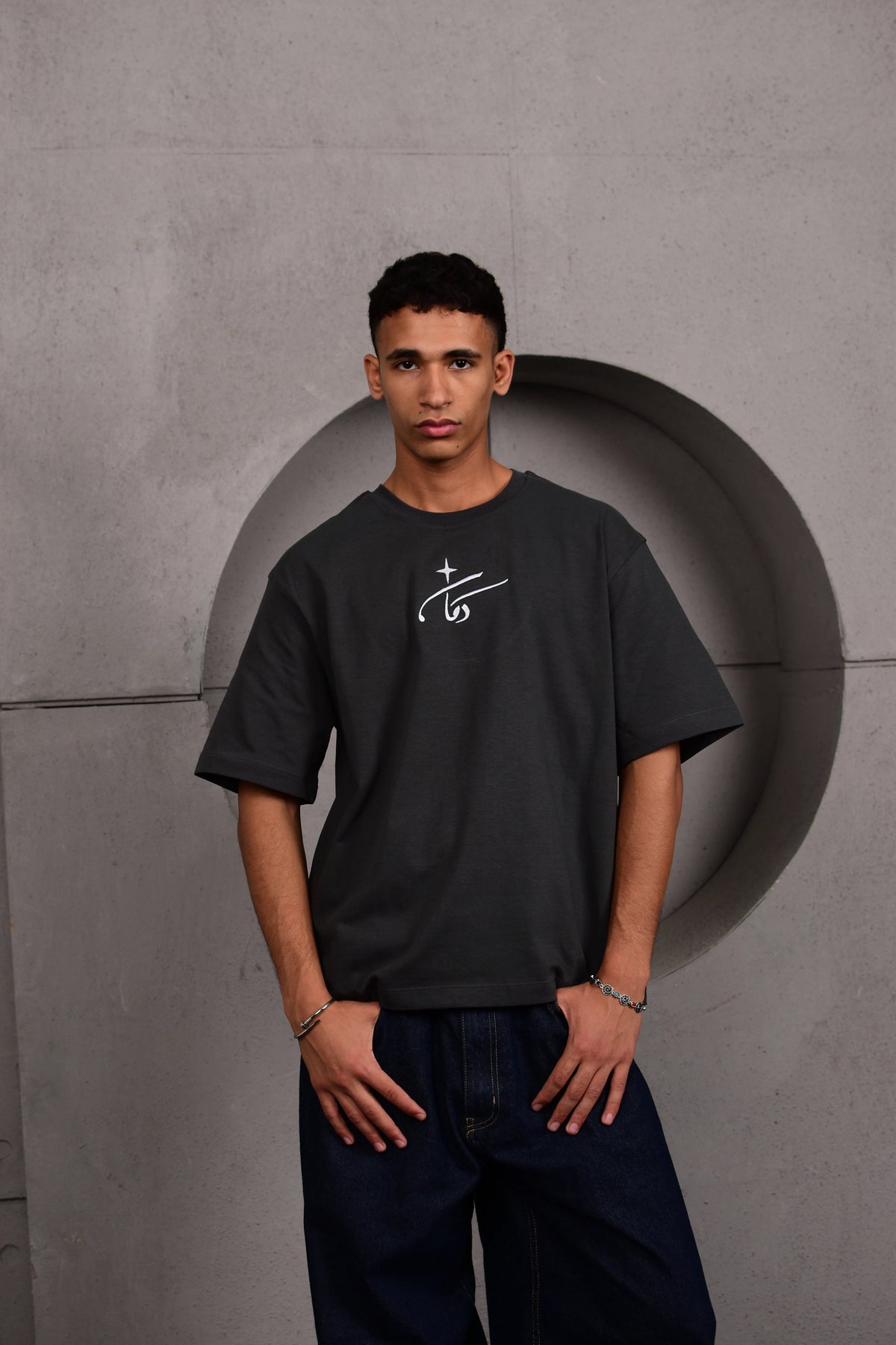 CASABLANCA GREY TEE