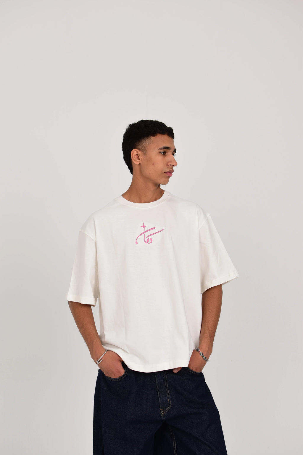 OM KALTHOUM WHITE TEE
