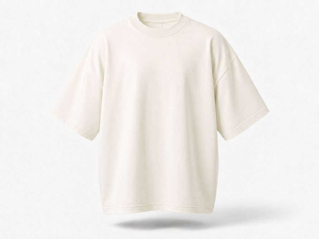 WHITE BASIC TEE