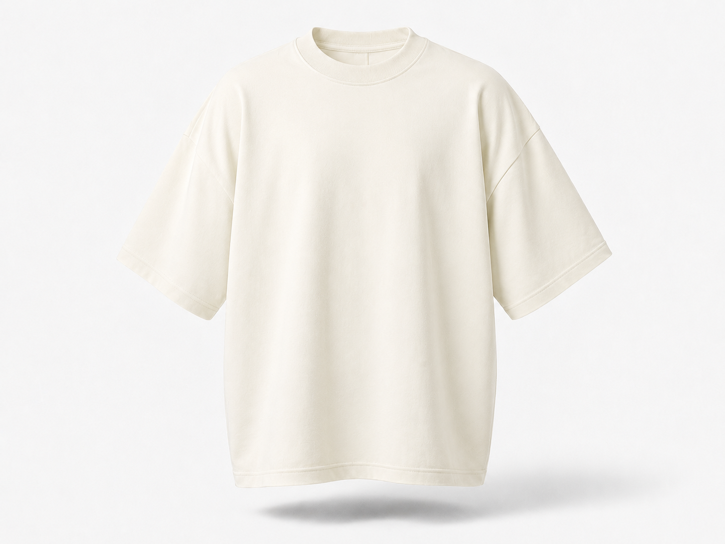 WHITE BASIC TEE
