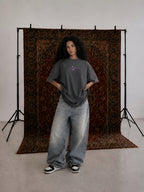 OM KHALTOUHM GRAY TEE