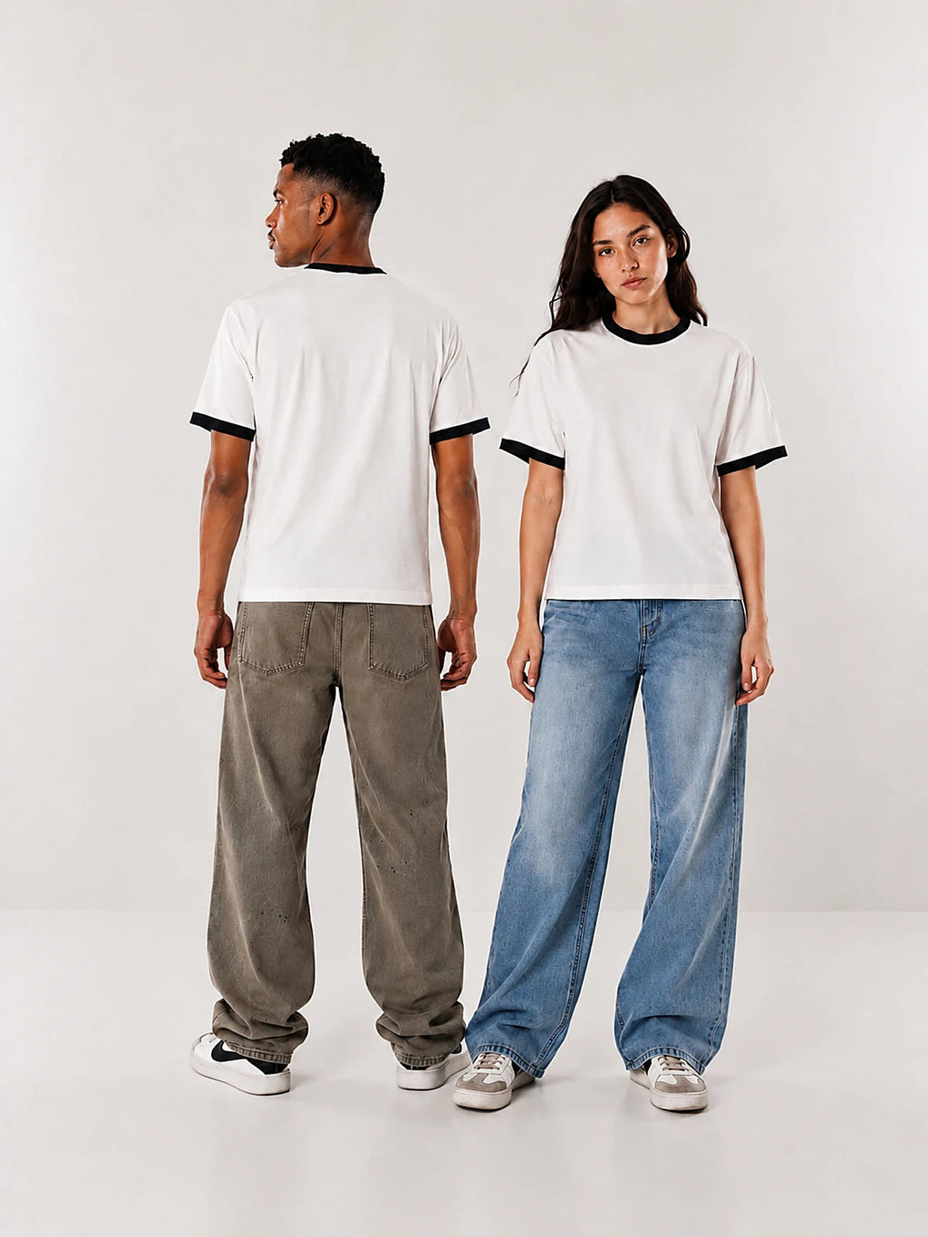 Black X White TEE