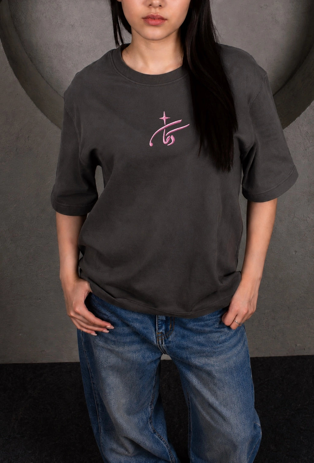 OM KALTHOUM GRAY TEE