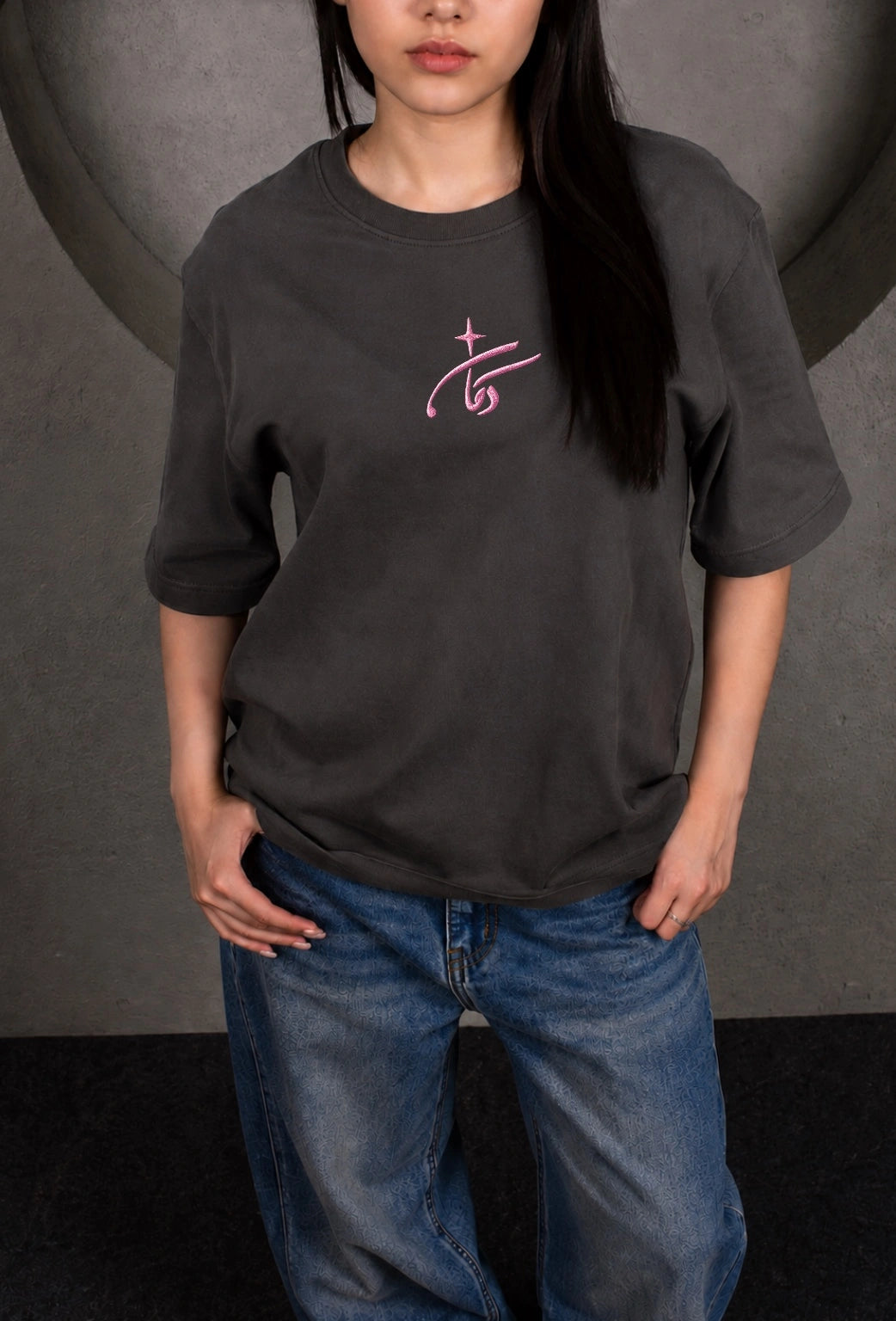 OM KALTHOUM GRAY TEE